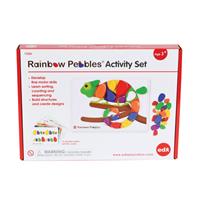 Edx Education Rainbow Pebbles Activity Set