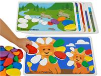 Edx Education Rainbow Pebbles Activity Set