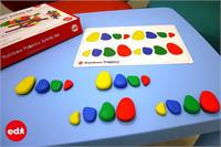 Edx Education Rainbow Pebbles Activity Set