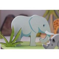 Elephant Wooden Animal