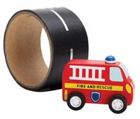 Emergency Rescue - Fire Truck & Reusable Road