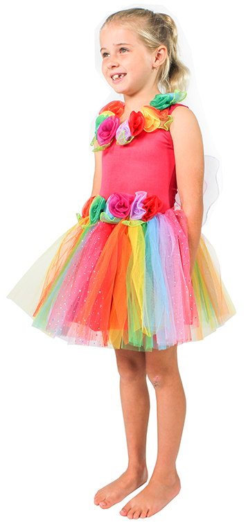 Enchanting Rainbow Fairy Dress