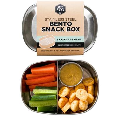 Ever Eco Stainless Steel Bento 2 Snack Box