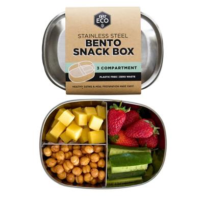 Ever Eco Stainless Steel Bento 3 Snack Box
