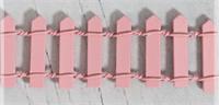 FAIRY GARDEN FENCE - PALE PINK