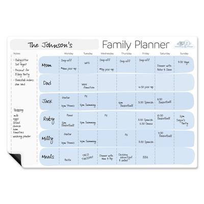 Monkey & Chops Family Planner