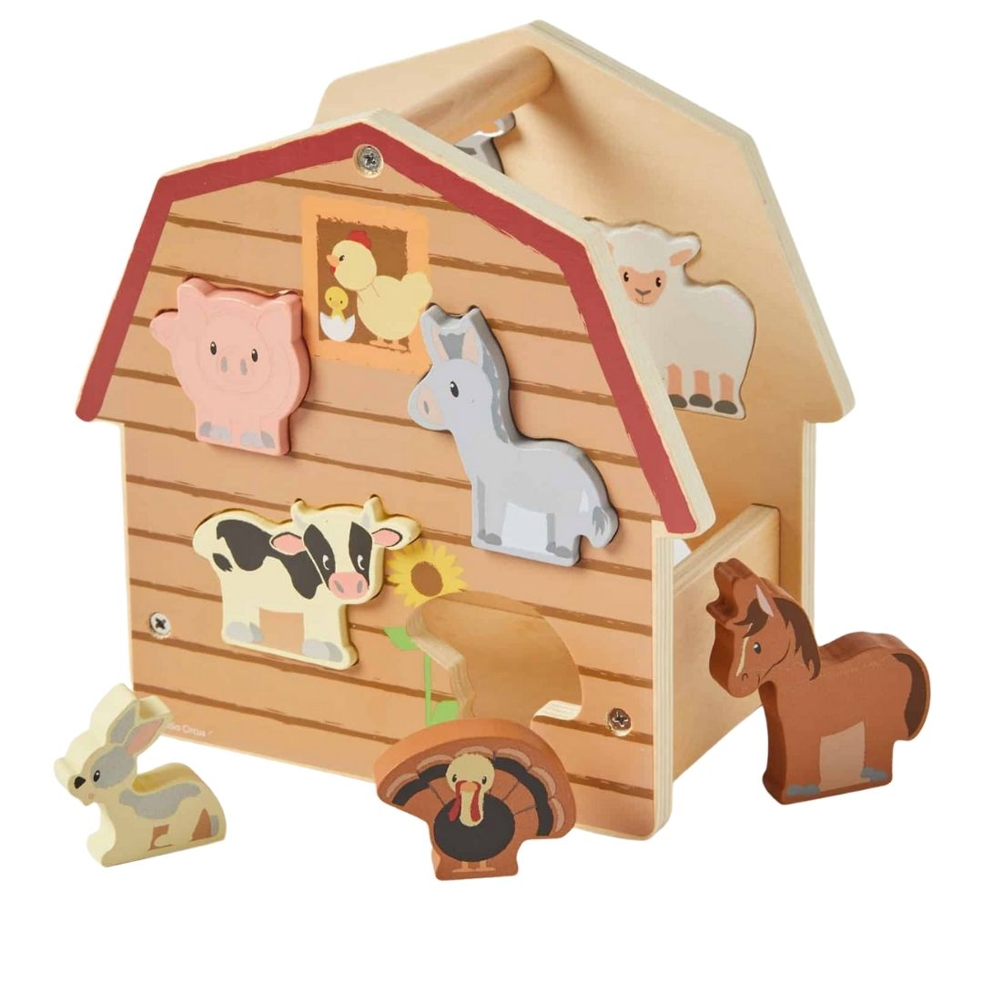 Farm Animal House - Wooden