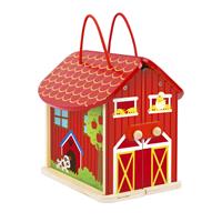 Farm Playset with Carry Box