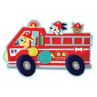 Fire Truck Pups Floor Puzzle