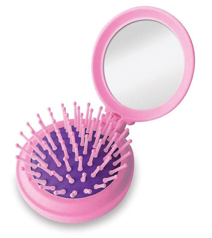 Flip - Compact Hairbrush / Mirror