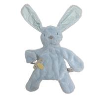 Fluffy Bunny Dummy Holder Blue Stripe