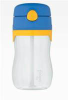 Foogo 325ml Bottle with Straw-BLUE (phase3)