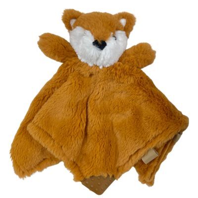 Fox Baby Comforter Blanket - Rust