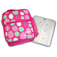 Fridge To Go Lunch Bag Medium - Pink Stones