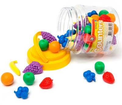 Fruit Counters Jar of 60