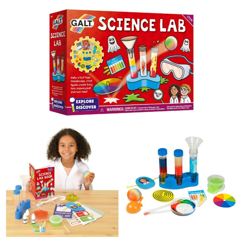Galt SPACE LAB Science Kit Set Children Kids Educational Toy Glow In Dark 5 yrs+ 