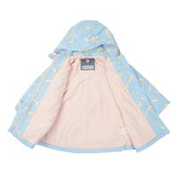 Girls Raincoat Shooting Star Blue