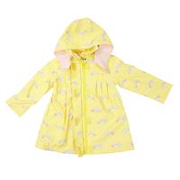 Girls Raincoat Shooting Star Yellow