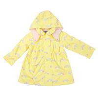 Girls Raincoat Shooting Star Yellow