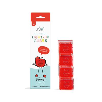 Glo Pal Cube Sammy (Red)