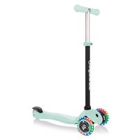 Globber GO UP Fold Plus Convertible Scooter with Light Up Wheels - MINT