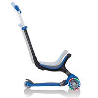 Globber GO UP Fold Plus Convertible Scooter with Light Up Wheels - Navy Blue