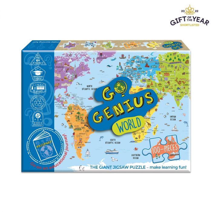 Go Genius World - The Giant Jigsaw Puzzle