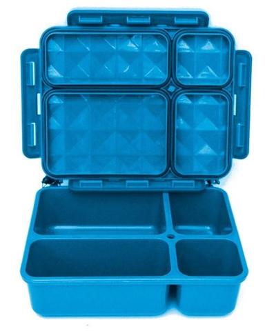 Go Green Medium Lunch Box Blue