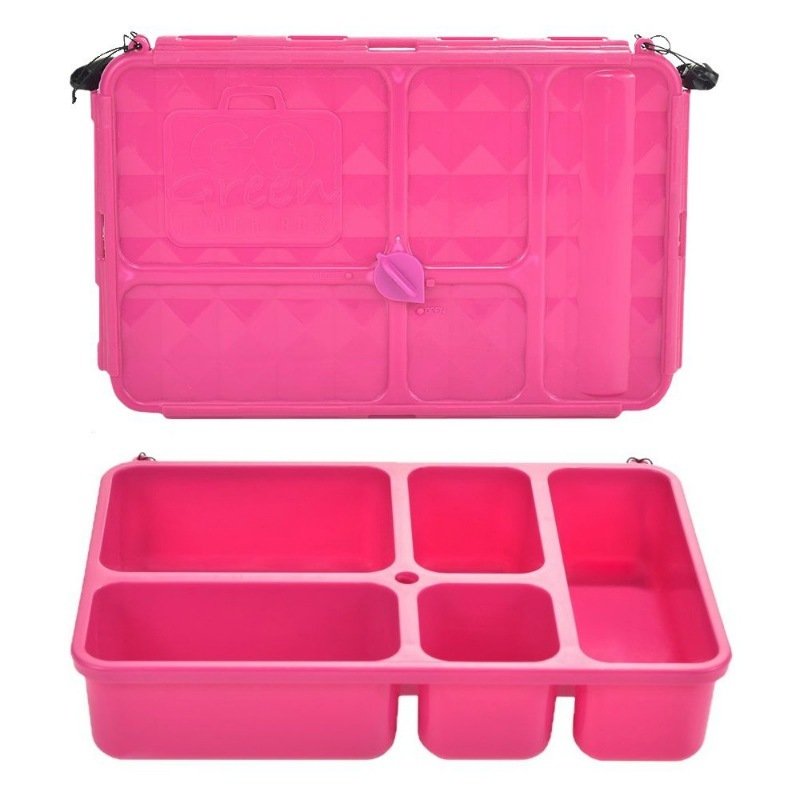 Go Green Snack Box Pink