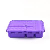 Go Green Snack Box Purple