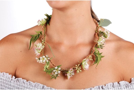 Great Outdoors Fresh Flower Necklace