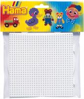 Hama Large Round and Square Pegboard Set