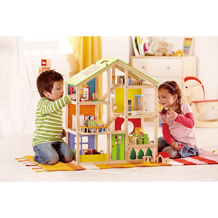 hape dollhouse baby