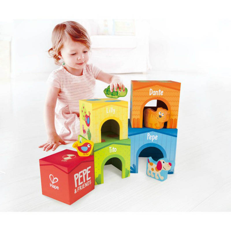 Hape Pepe and Friends Friendship Tower