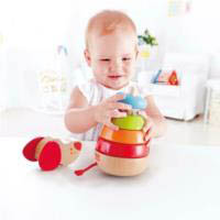 Hape Pepe Rainbow Sound Stacker