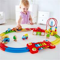 Hape Rainbow Puzzle Railway