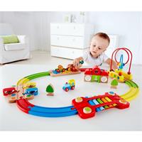 Hape Rainbow Puzzle Railway