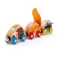 Hape - Tactile Animal Train