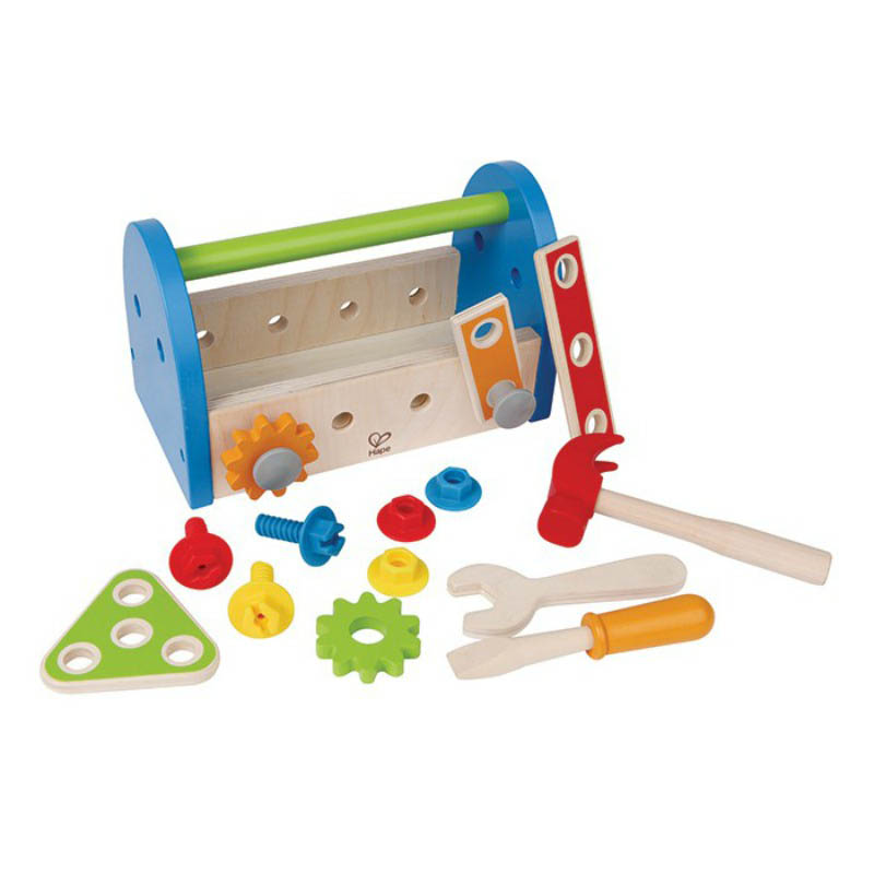 Hape - Wooden Toys - My First Fix-It Tool Box