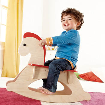 Wooden Rocking Horse for Kids