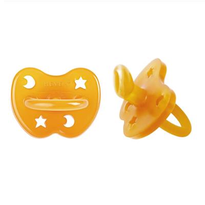 Hevea - Classic Pacifier - ORTHODONTIC Teat - 2 Pack - 3 to 36