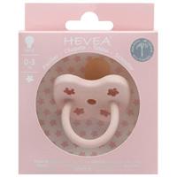 Hevea - Colour Pacifier - ORTHODONTIC Teat - Powder Pink - 0 to 3 Months