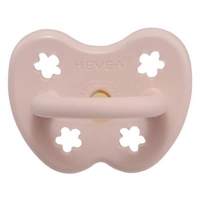 Hevea Orthodontic Teat Pacifier Powder Pink (3 to 36M)