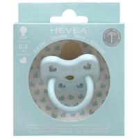 Hevea Orthodontic Teat Pacifier Baby Blue (0 to 3M)