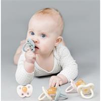 Hevea Orthodontic Teat Pacifier Baby Blue (0 to 3M)