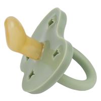 Hevea Orthodontic Teat Pacifier Moss Green (3 to 36M)