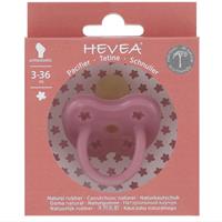 Hevea Round Teat Pacifiers Watermelon (0 to 3M)