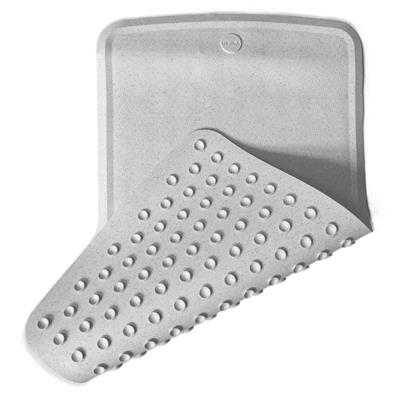 Hevea Upcycled Natural Rubber Bath Mat Marble