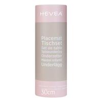 Hevea Upcycled Natural Rubber Placemat Peach