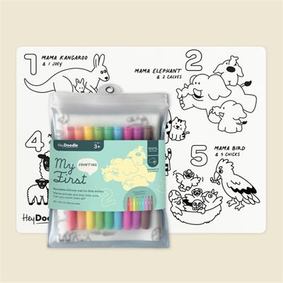 Hey Doodle My First Counting Colouring & Doodle Mat